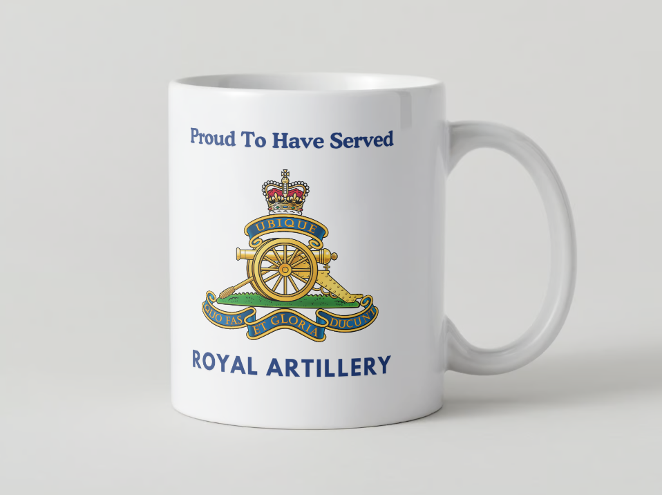 Royal Artillery Veterans Mug