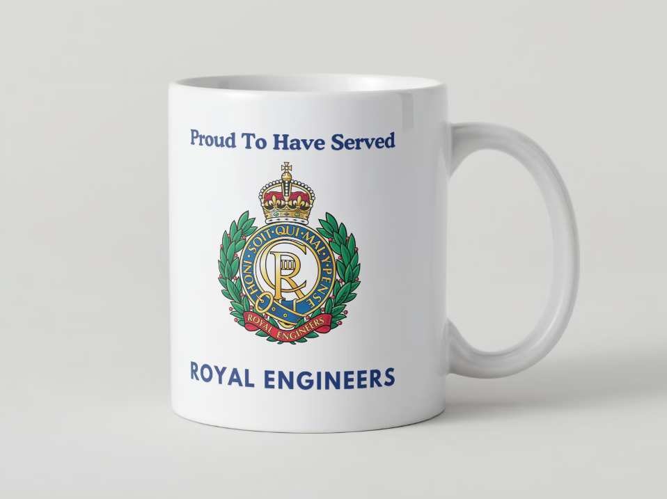 Royal Engineers Veterans Mug