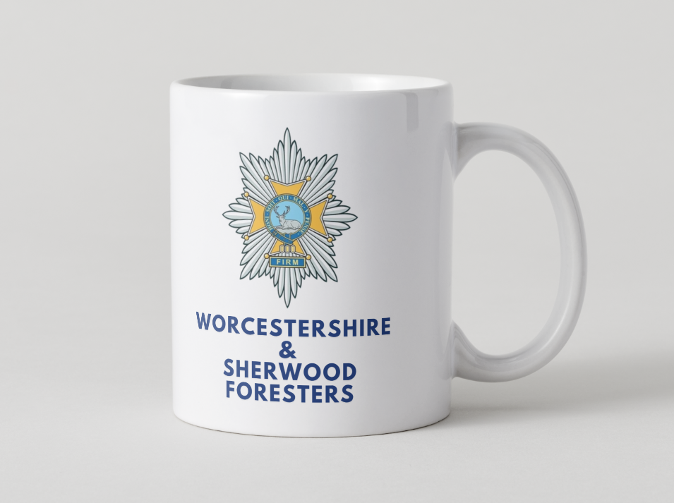 Worcestershire & Sherwood Foresters Veterans Mug