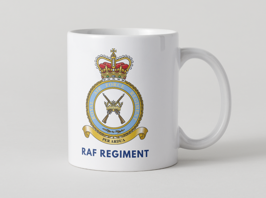 Royal Air Force RAF Regiment  Veterans Mug