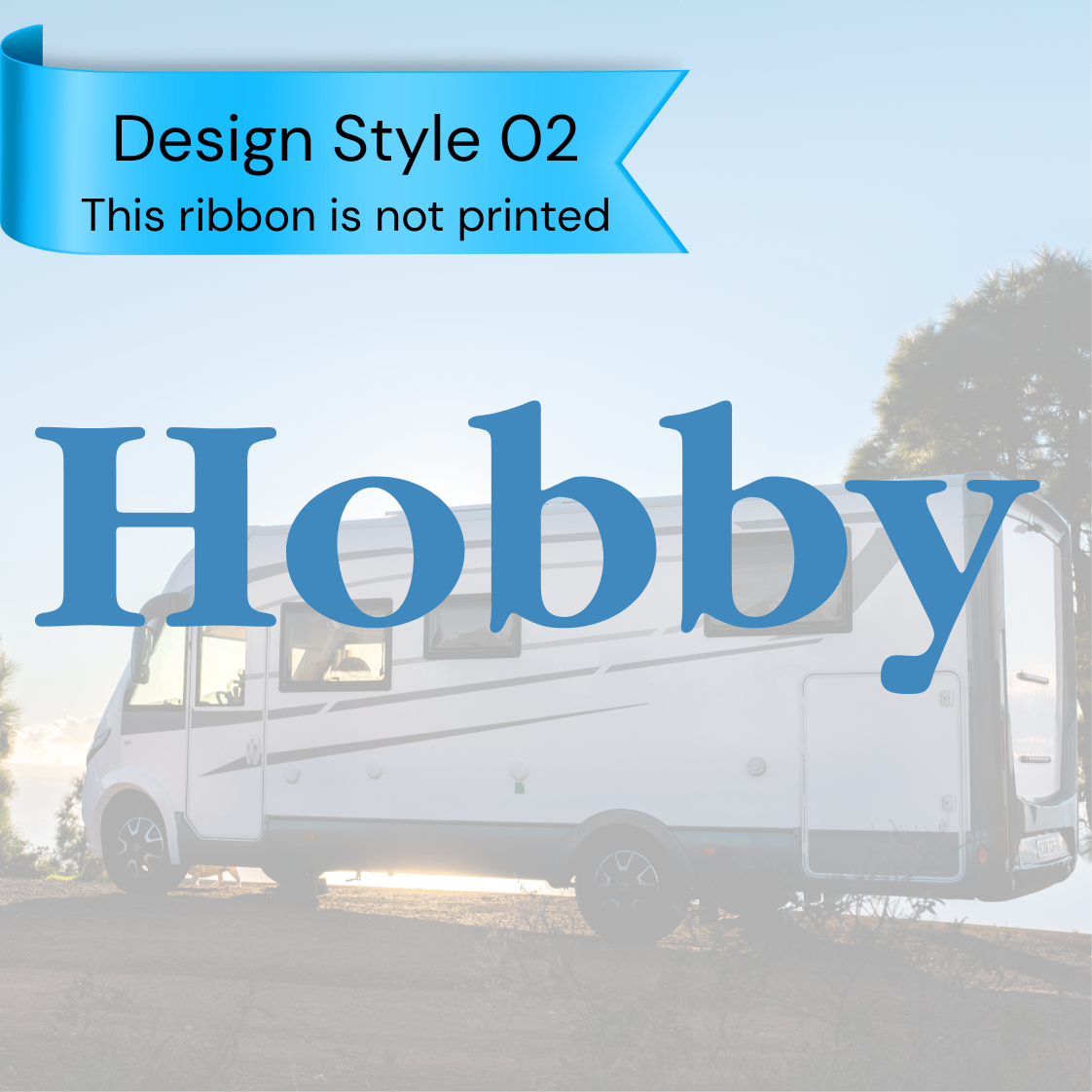Hobby Motorhome Coasters Camper Van SET of 2 or 4