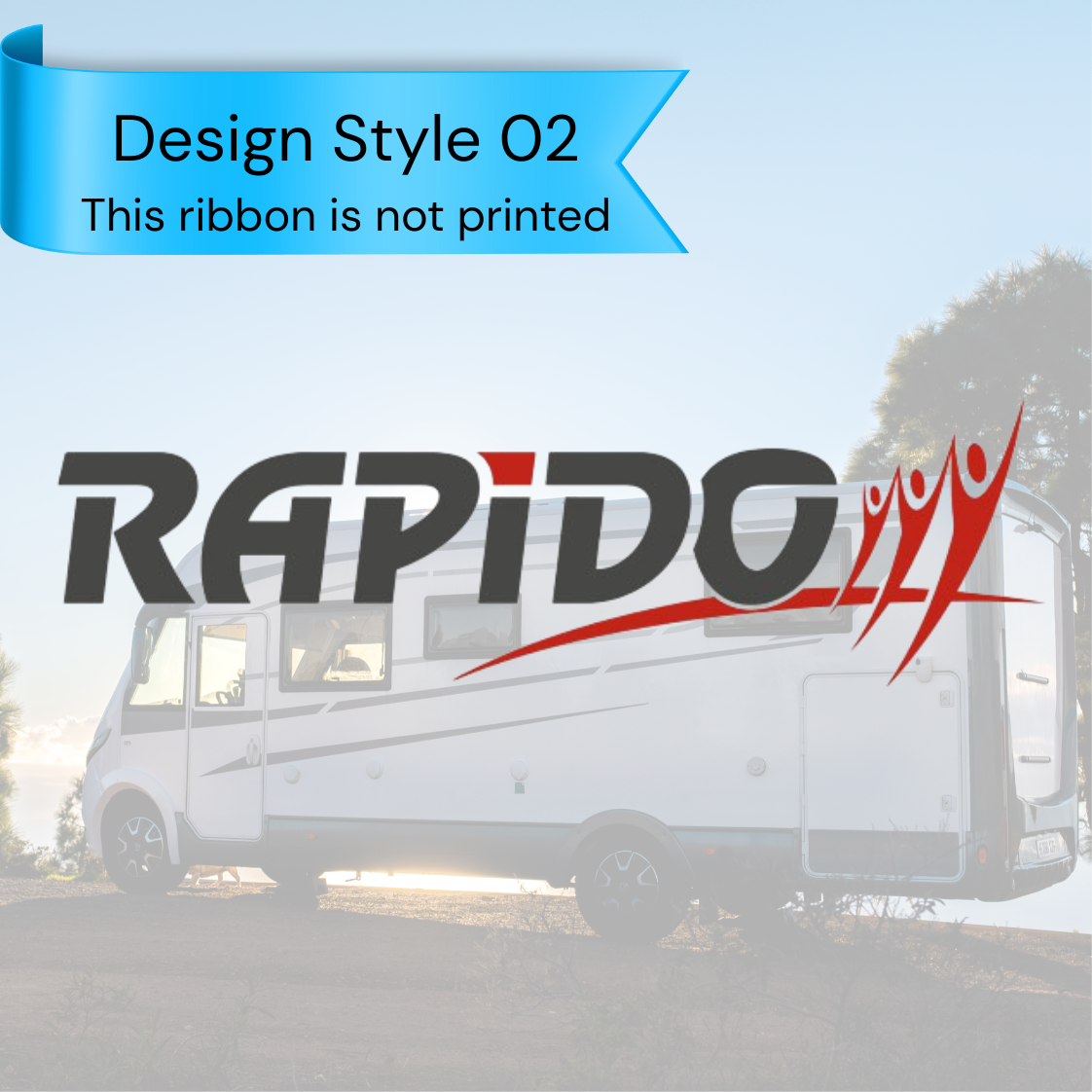 Rapido Motorhome Coasters Camper Van SET of 2 or 4