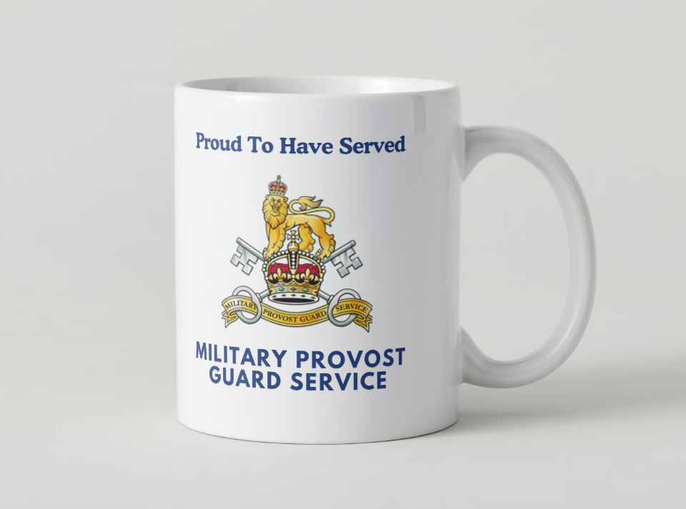 Military Provost Guard Service Veterans Mug