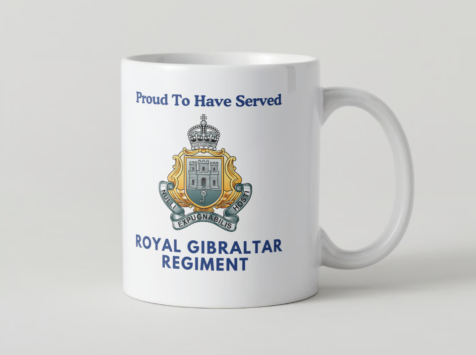 Royal Gibraltar Regiment Veterans Mug