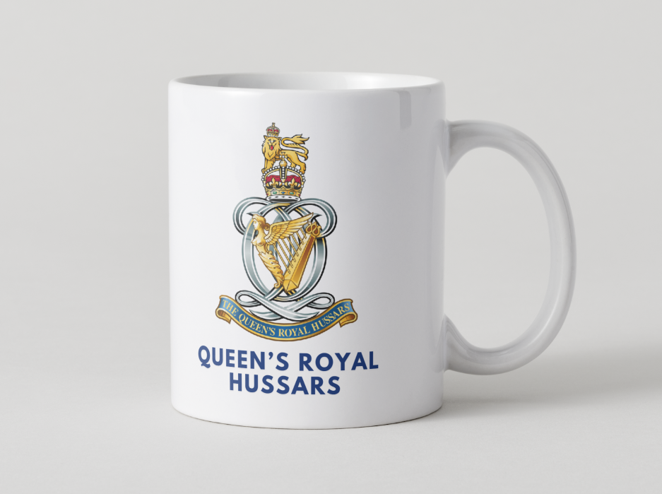 Queen's Royal Hussars Veterans Mug