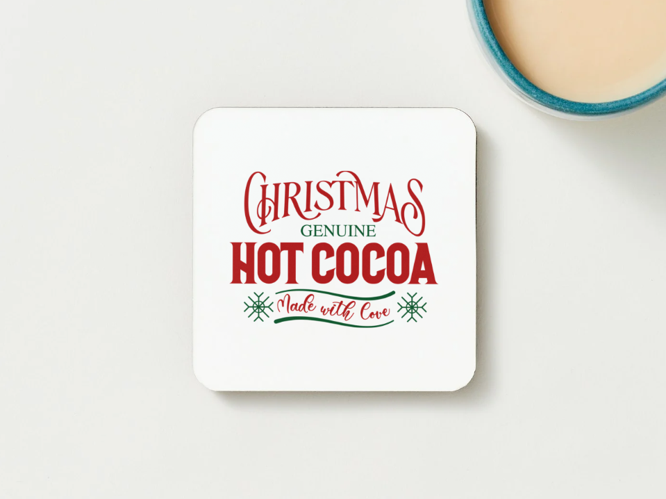 Christmas Hot Cocoa Mug – Traditional Festive Design