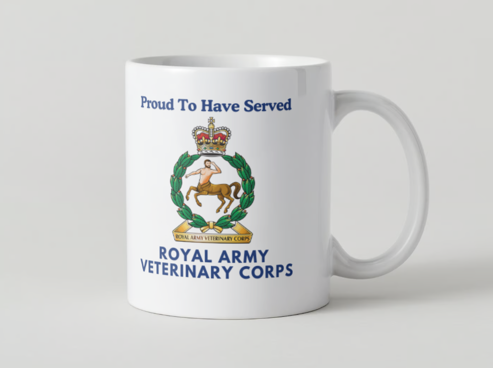 Royal Army Veterinary Corps Veterans Mug