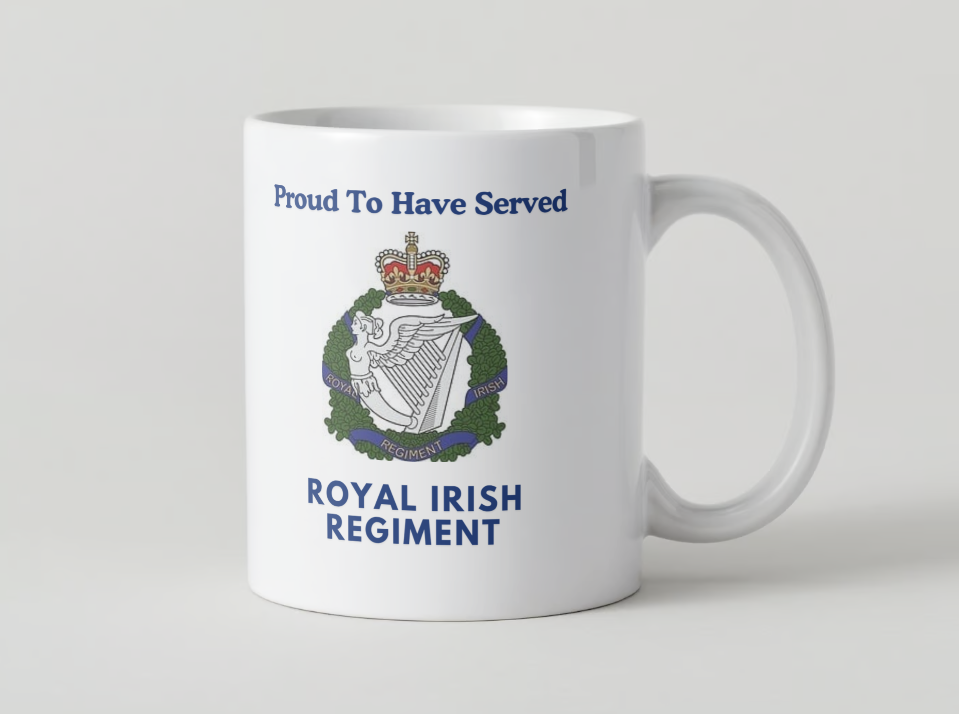 Royal Irish Regiment Veterans Mug