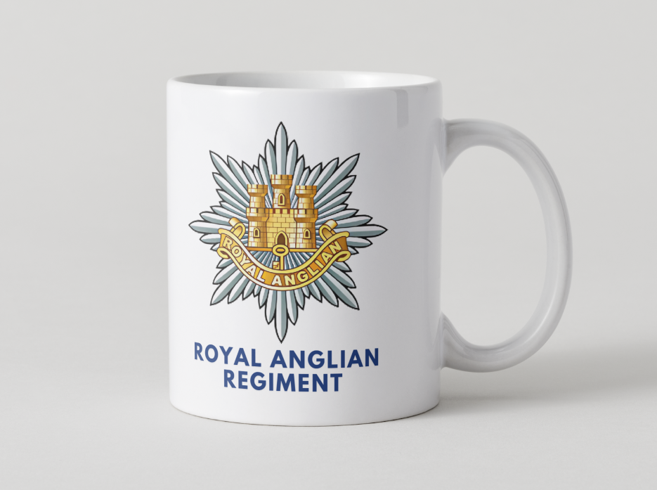 Royal Anglian Regiment Veterans Mug