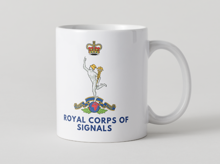 Royal Corps Of Signals Veterans Mug