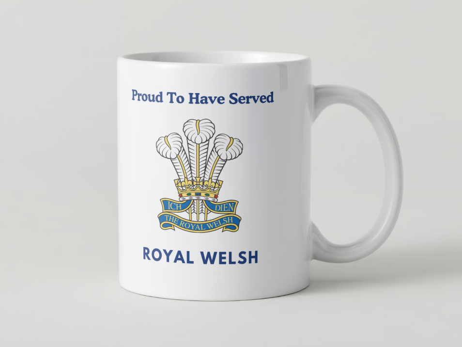 Royal Welsh Veterans Mug