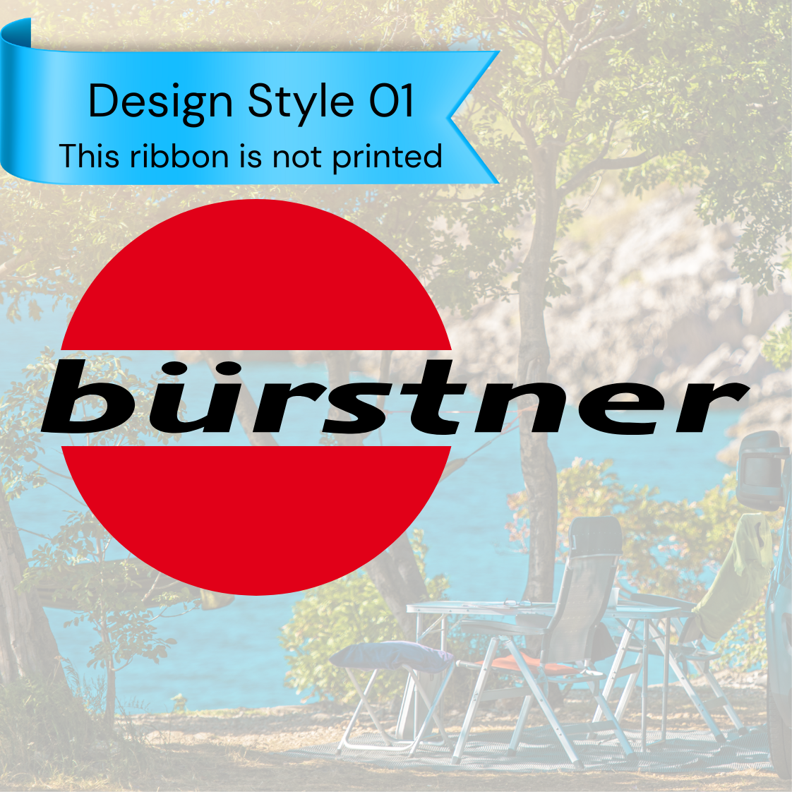 Burstner Motorhome Coasters Camper Van SET of 2 or 4