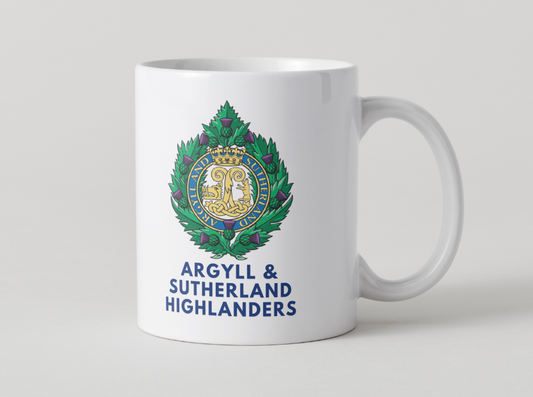 Argyll & Sutherland Highlanders Veterans Mug