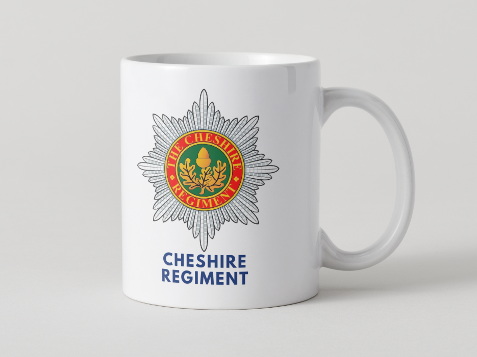 Cheshire Regiment Veterans Mug