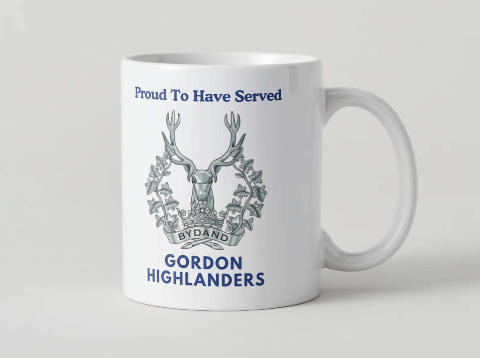 Gordon Highlanders Veterans Mug