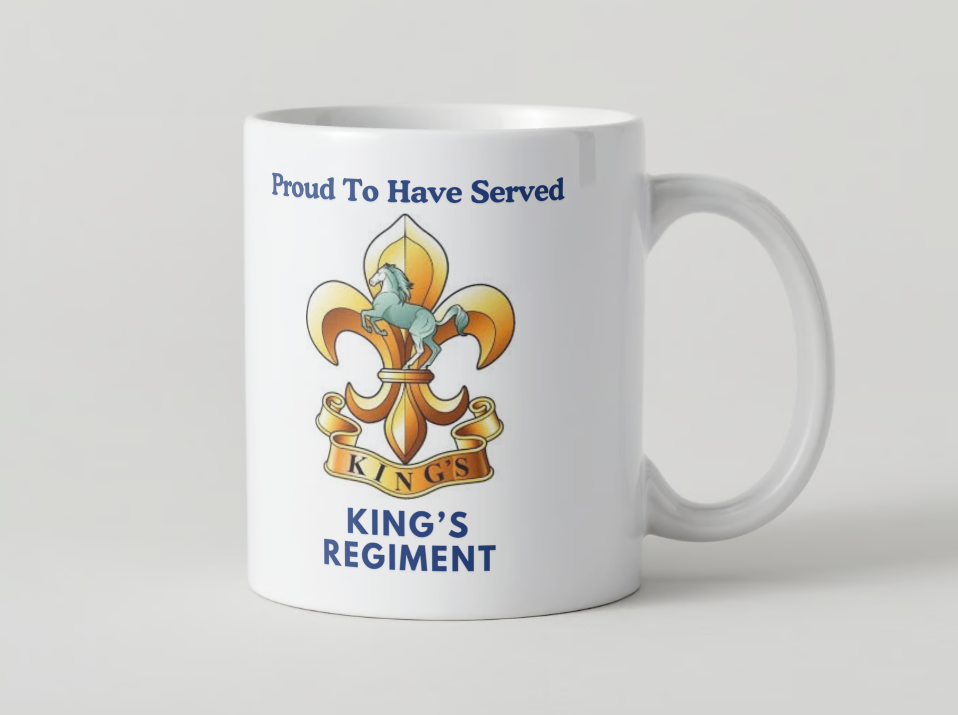 King's Regiment Veterans Mug