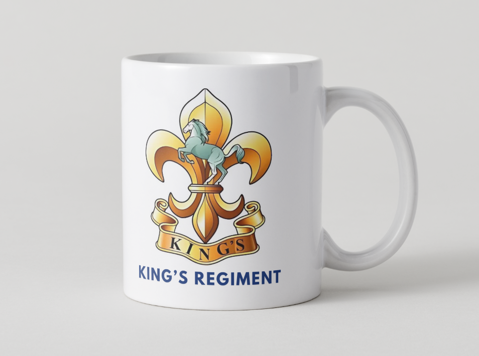 King's Regiment Veterans Mug