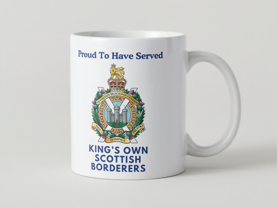 King's Own Scottish Borderers Veterans Mug