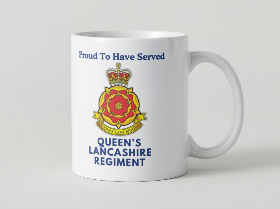 Queen's Lancashire Regiment Veterans Mug