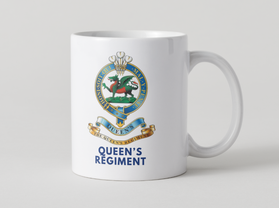 Queen's Regiment Veterans Mug