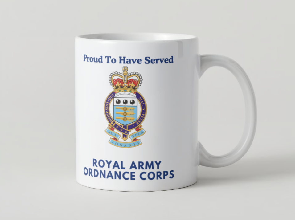 Royal Army Ordnance Corps Veterans Mug
