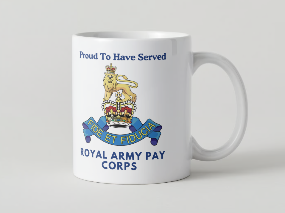 Royal Army Pay Corps Veterans Mug