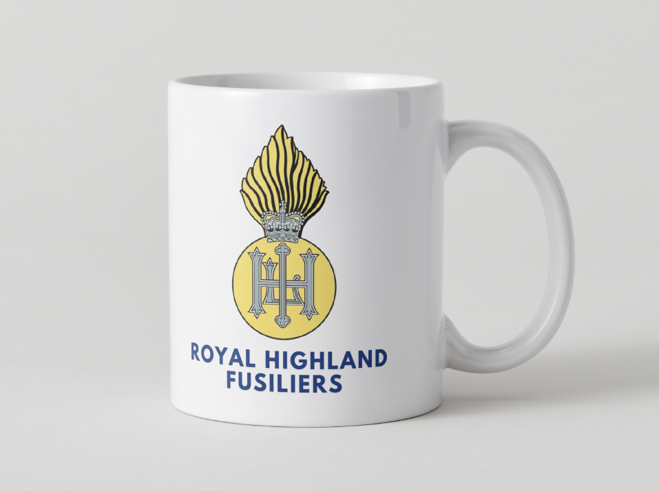Royal Highland Fusiliers Veterans Mug