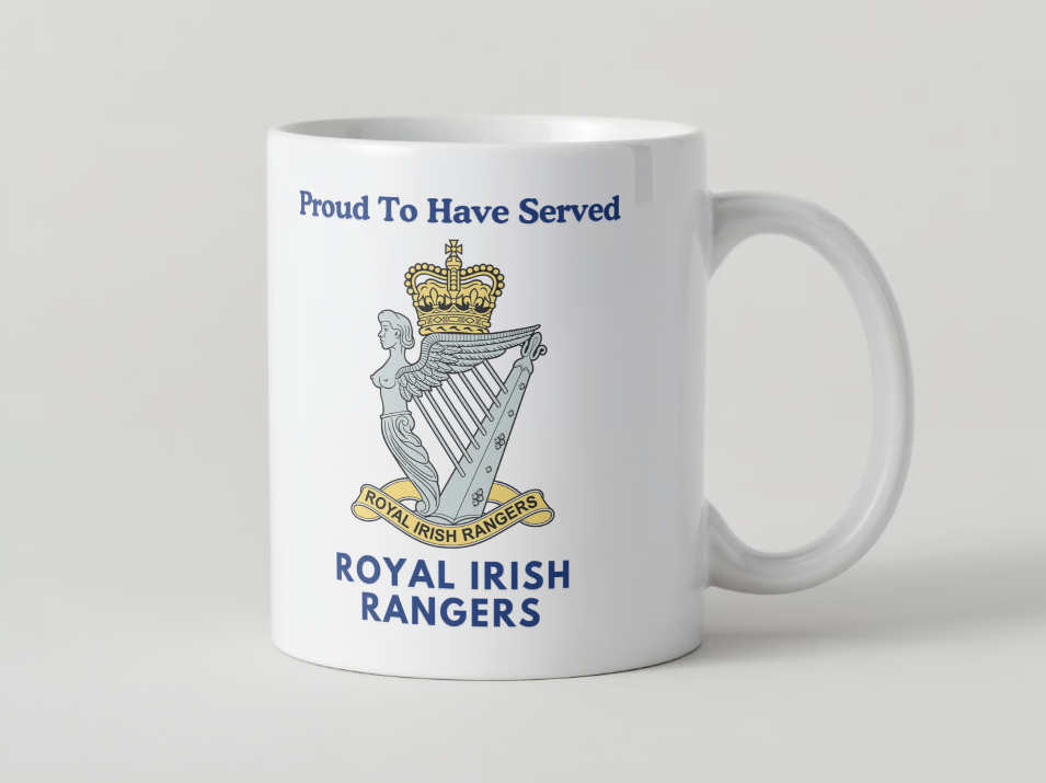 Royal Irish Rangers Veterans Mug