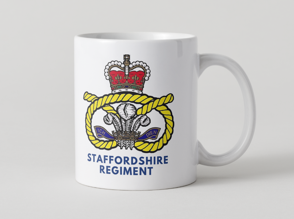 Staffordshire Regiment Veterans Mug