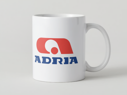 Adria Motorhome Mug manufacturer logo the perfect motorhome accessory