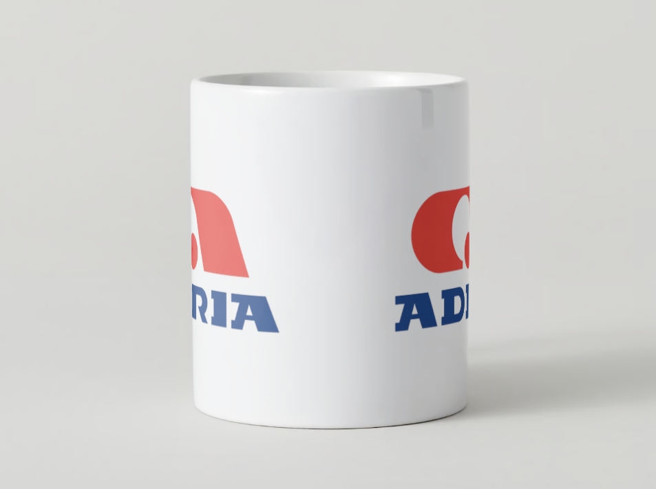 Adria Motorhome Mug manufacturer logo the perfect motorhome accessory