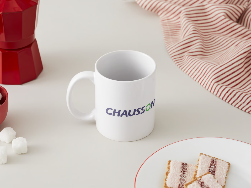 Chausson Motorhome Mug manufacturer logo the perfect motorhome accessory