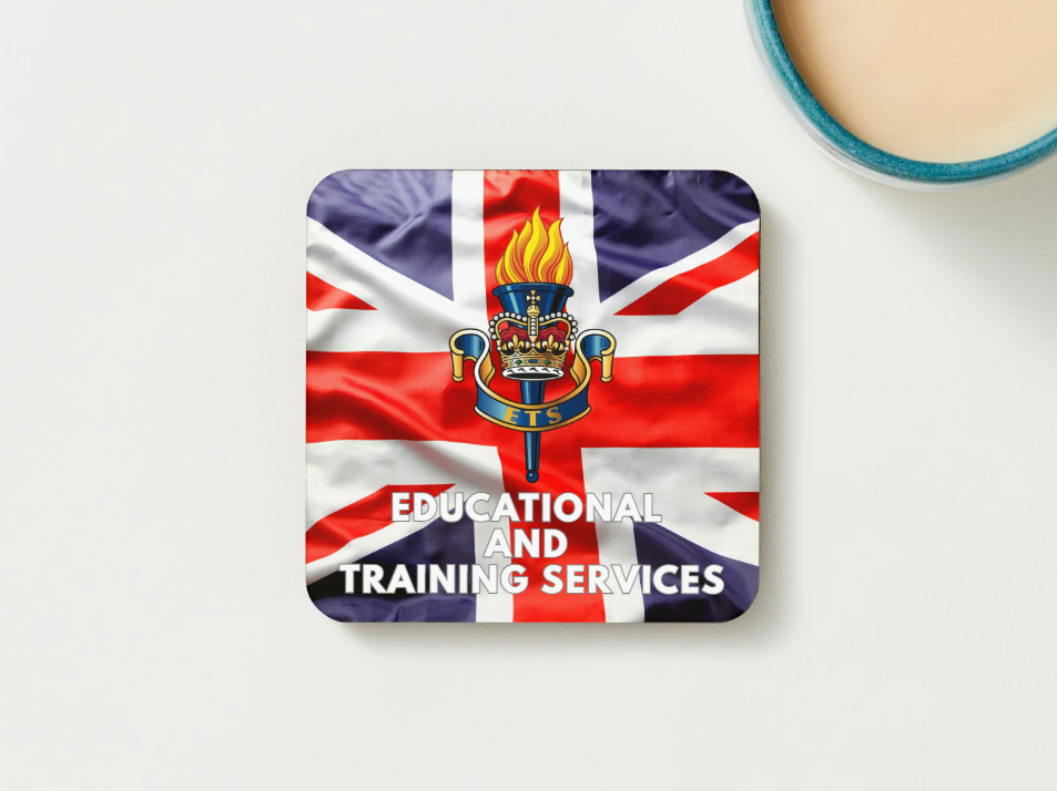 Educational & Training Services Military Coaster set of 2 or 4