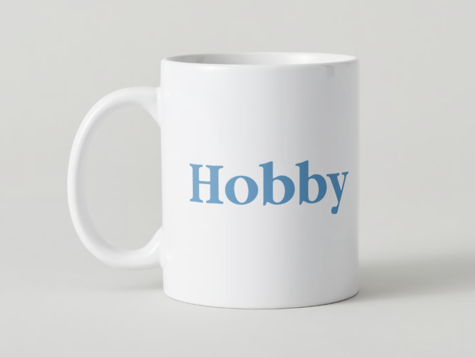 Hobby Motorhome Mug manufacturer logo the perfect motorhome accessory