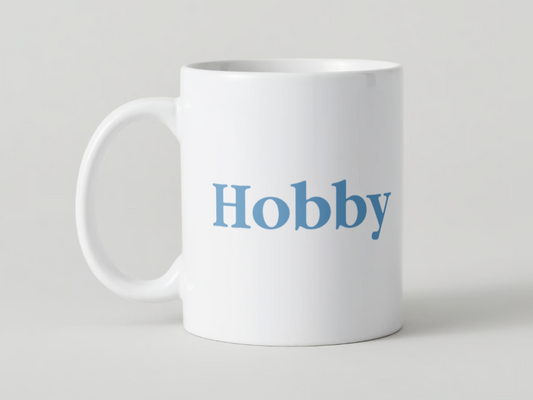 Hobby Motorhome Mug manufacturer logo the perfect motorhome accessory