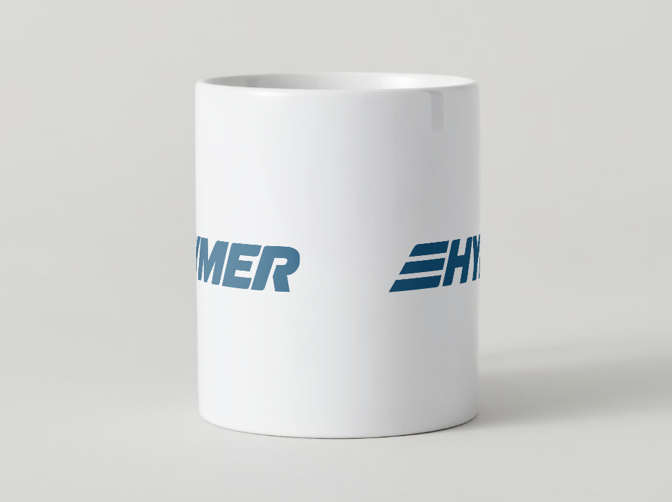 Hymer Motorhome Mug manufacturer logo the perfect motorhome accessory