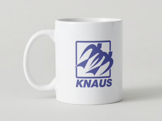 Knaus Motorhome Mug manufacturer logo the perfect motorhome accessory