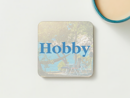 Hobby Motorhome Coasters Camper Van SET of 2 or 4