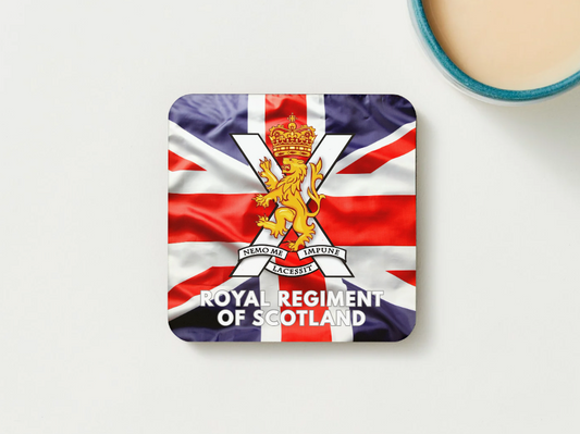 Royal Regiment Of Scotland Military Coaster set of 2 or 4