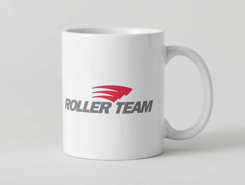 Roller Team Motorhome Mug manufacturer logo the perfect motorhome accessory