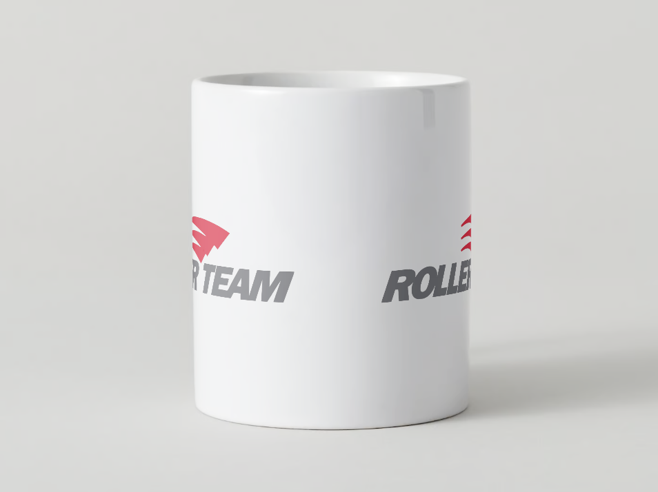 Roller Team Motorhome Mug manufacturer logo the perfect motorhome accessory