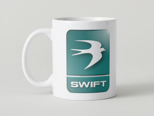 Swift Motorhome Mug manufacturer logo the perfect motorhome accessory