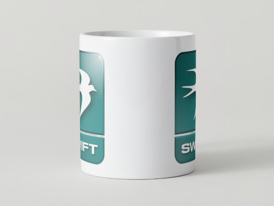 Swift Motorhome Mug manufacturer logo the perfect motorhome accessory