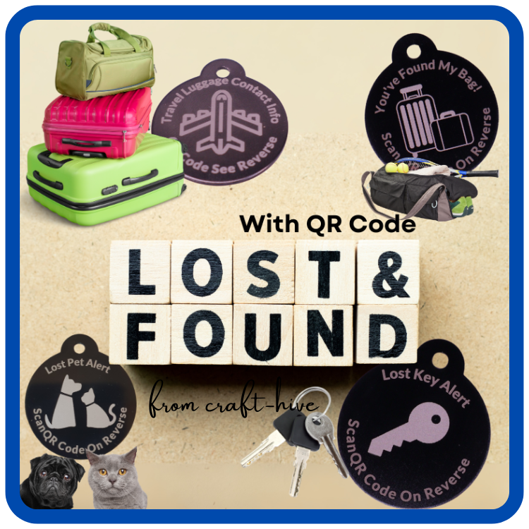 Lost & Found QR Code Tags