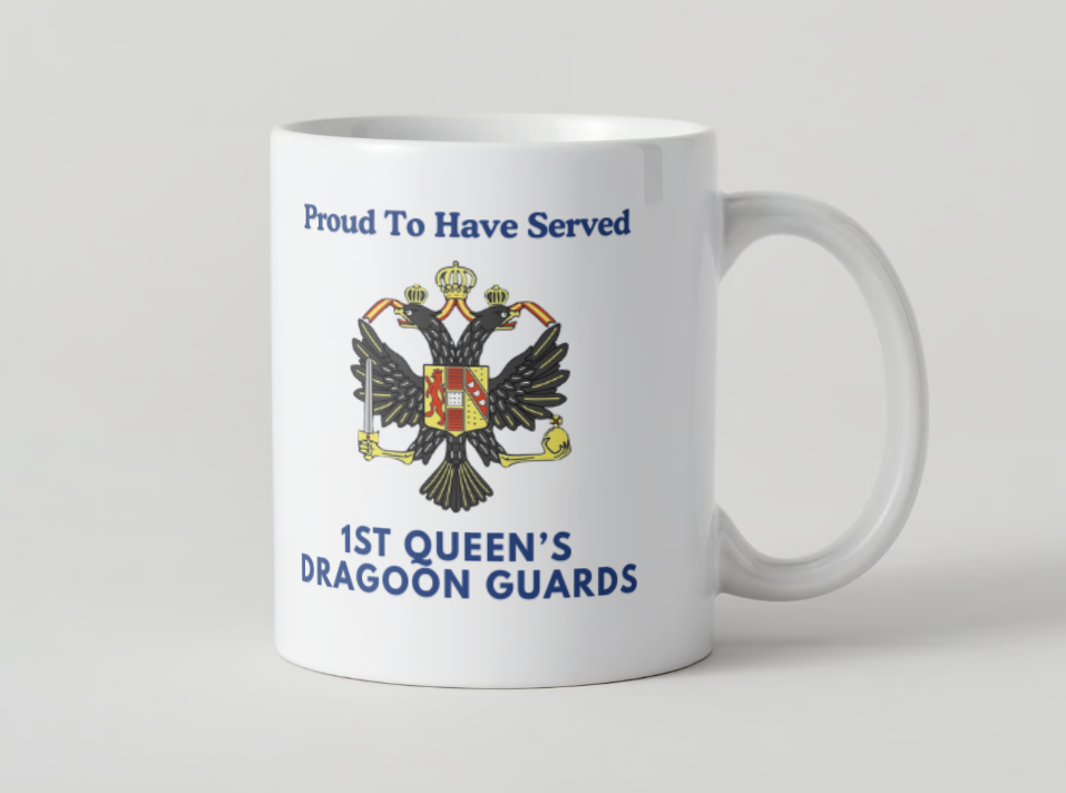 1st Queen's Dragoon Guards Veterans Mug
