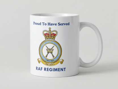 RAF Regiment Veterans Mug