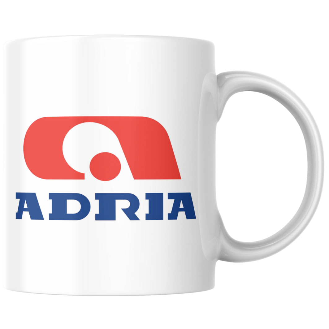 Adria Motorhome Mug manufacturer logo the perfect motorhome accessory