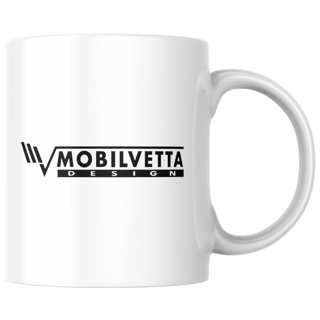 Mobilvetta Motorhome Mug manufacturer logo the perfect motorhome accessory