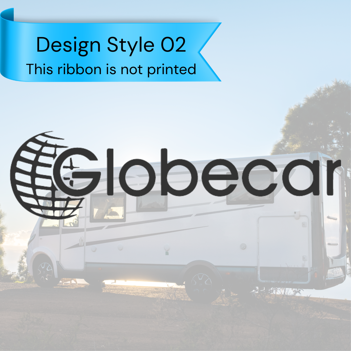 Globecar Motorhome Coasters Camper Van SET of 2 or 4