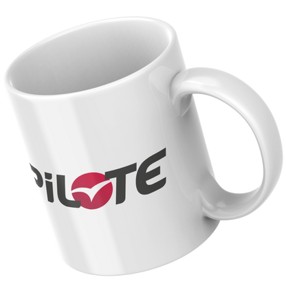 Pilote Motorhome Mug manufacturer logo the perfect motorhome accessory